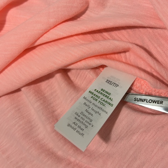 NWT 2024 Aerie Oversized Boyfriend Tee XXS - Picture 6 of 11
